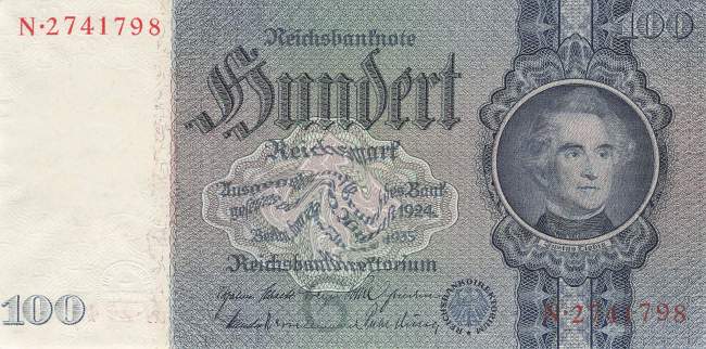 100 Mark 1935 ro.176a G/N